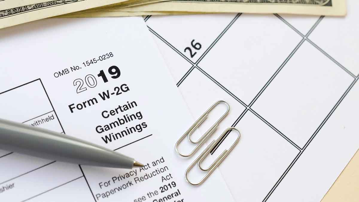 Gambling Taxes - IRS Form