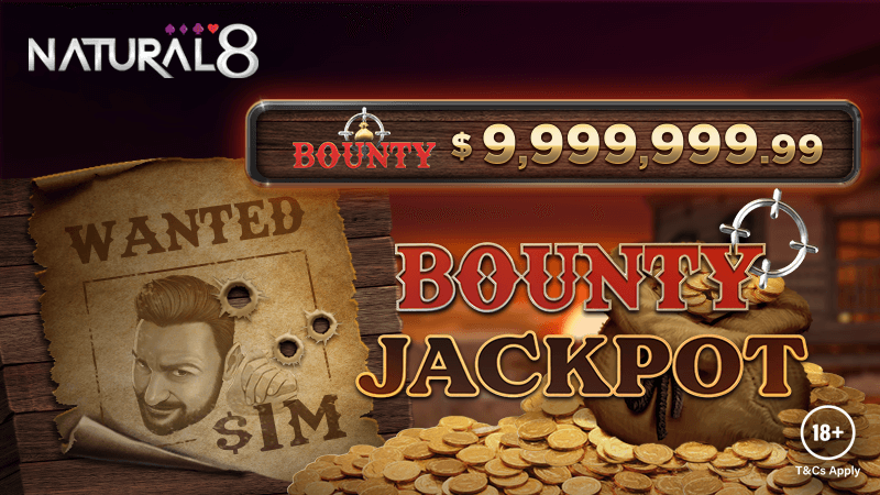 Bounty Jackpot Promotion on Natural8