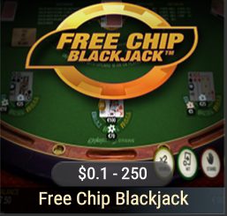 free chip blackjack icon