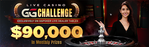 Natural8 live dealer promotions GG Challenge Live Casino