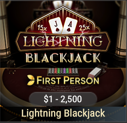 lightning blackjack icon