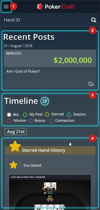 Pokercraft Timeline