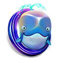 whale platinum icon